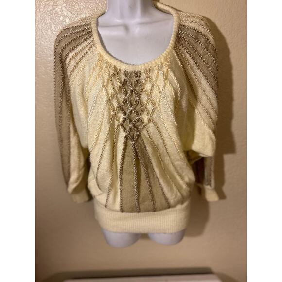 Vtg Angenie 80's Holiday Sweater Set, Skirt, Sweater Women’s Small - Picture 8 of 9